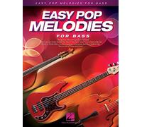 Easy Pop Melodies for Double Bass: 50 Favorite Hits with Lyrics and Chords (Instrumental Folio)
