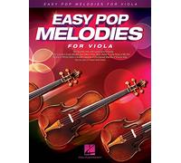 Easy Pop Melodies for Viola: 50 Favorite Hits with Lyrics and Chords (Instrumental Folio)