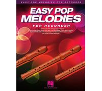 Easy Pop Melodies for Recorder: 50 Favorite Hits with Lyrics and Chords (Instrumental Folio)