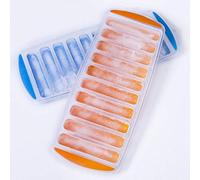 Easy Pop Out Ice Stick Trays - Assorted Color Silicone Bottom Ice Stick Moulds/Jelly Chocolate Maker