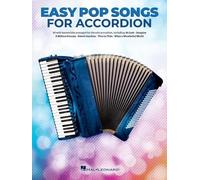 Hal Leonard Corp – Easy Pop Songs for Accordion – Paperback (English)