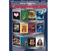 Easy Popular Movie Instrumental Solos for Strings: Cello (Book & CD) (Pop Instrumental Solo Series)
