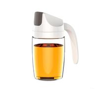 Easy Pouring Oil Bottle with Wide Opening for Thorough Cleaning, No Wasted Oil (300ML - almond color)