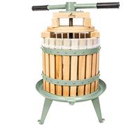 Easy Press™ 12L Apple Press for Fruit Cider Berry & Wine - 3x Free Press Bags, 4x Press Blocks & Double Handle - 3 Year Guarantee by Lacewing™ (12 Litre)