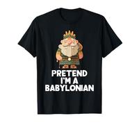 Easy Pretend I'm A Babylonian Costume Halloween Funny T-Shirt