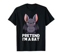 Easy Pretend I'm A Bat Costume Halloween Funny T-Shirt