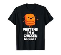 Easy Pretend I'm A Chicken Nugget Costume Halloween Funny T-Shirt