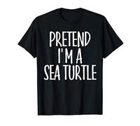Easy Pretend I'm Sea Turtle Costume Gift Halloween T-Shirt
