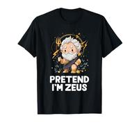 Easy Pretend I'm Zeus Costume Halloween Funny T-Shirt