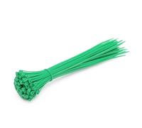 Easy-Release 100 Pcs Mixed Colored Zip Ties, Multicolor Self-Locking Nylon Cable, for Home Office Garden Garage Workshop(Green,5x200mm)