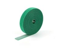Easy-Release 5.0M Cut Nylon Reusable Cable Tie Storage Computer Data Power Fastener Management Protector(Green,10mm)