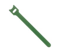 Easy-Release 50pcs Releasable Cable Ties Colored Plastics Reusable Ties Nylon Loop Wrap Zip Bundle T-Type Tie Wire(Green)