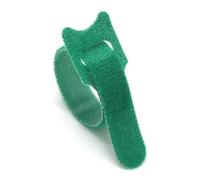 Easy-Release 50pcs Releasable Cable Ties Wire Organizer 15 20 25 30cm Nylon Hook Loop Straps Wrap Zip Bundle Bandage Tie Plastics Fastening(Green,12x300mm)