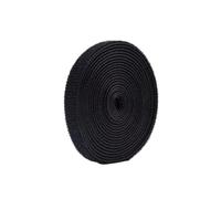 Easy-Release Adjustable Wire Winder and Cable Organizer Reusable Cord Ties Tape for Earphone & Cable Management(Black,2.0M)