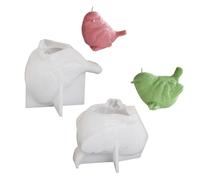 Easy Release Flexible Silicone Mold for Crafting 3D Bird Decorations Great for and Gifts Daily Use Bird Figurine Mold