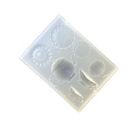 Easy Release Silicone Craft Mold Afternoon Teas Shapes Simple Demold Jewelry Making Beginners Tool Plate Silicone Mold