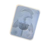Easy Release Silicone Mold and Funny Pumpkin Bat Resin Molds for Silicone Epoxy Halloween Casting Craft Halloween Theme Silicone Molds
