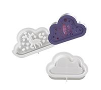 Easy Release Silicone Silhouettes Light Mold for Crafting Cloud Silhouettes Lamps Perfect for Creative Workshops Silicone Mold for Lamp