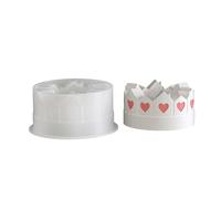 Easy Releasing Heart House Shape Mold Flexible Holder for Creating Unique Resin Craft and Base Silicone Resin Mold