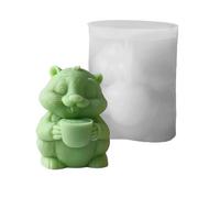 Easy Releasing Silicone Mold Crafting Groundhog Statues Silicone Molds Suitable for Various Materials Mold