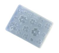 Easy Releasing Silicone Mold Handmade Pendant Making Molds Silicone Texture Suitable for Crafting Plant Series Pendant Jewelry Making Molds