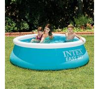 Intex 28101NP above ground pool Inflatable pool Round 880 L Blue, White