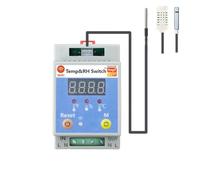 Easy Setup For Tuya Wifi Temperature and Humidity Sensor with LCD for Quick Access (TW-16A Tem-1M-WP )