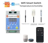 Easy Setup For Tuya Wifi Temperature and Humidity Sensor with LCD for Quick Access (TW-20A Soil TH-2M-WP )