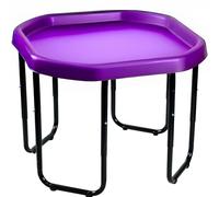 Easy Shopping® Small Mixing Tray 70cm with Stand, in Mixing Trays with Black Metal Stand, Trays made in Plastic for Playing Sand Pool Pit Water Games garden & beach (Purple)