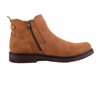 Easy Slip On Single Gusset Chelsea Desert Boot ABSOLUTE FOOTWEAR Tan 10
