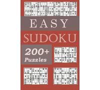 Easy Soduku: Pocket Sudoku puzzle book with answers or solutions at the back Travel Size