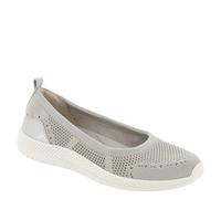 Easy Spirit Glitz Women's Slip On 10 2A(N) US Light Grey-Silver-Taupe