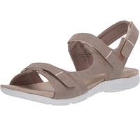 Easy Spirit Lake Women's Sandal, Khaki, 9 Narrow