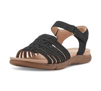 Easy Spirit Mandie Women's Sandal, Black, 6.5 Narrow