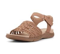 Easy Spirit Mandie Women's Sandal, Tan, 6.5 Wide
