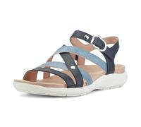 Easy Spirit Wayan Women's Sandal, Dark Navy-light Blue-multi, 8.5 Wide