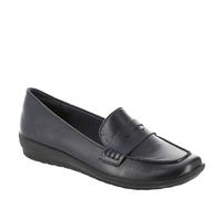 Easy Spirit Women's Aerilyn3 Loafer Flat, Navy, 7.5 UK