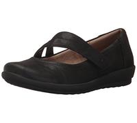 Easy Spirit Women's Aranza Mary Jane Flat, Black, 6 UK