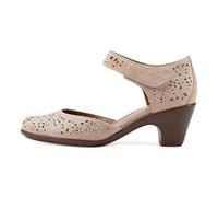 Easy Spirit Womens Cindie, Taupe Leather, 7.5