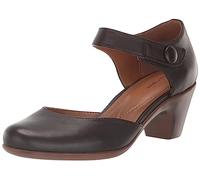 Easy Spirit Women's, Clarice Mary Jane Pump, Dark Brown, 8.5 Wide