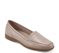 Easy Spirit Women's Devitt10 Loafer Flat, Light Natural, 8.5 Narrow