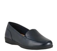 Easy Spirit Women's Devitt10 Loafer, Navy, 11 X-Wide
