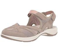 Easy Spirit Women's Esplash Mary Jane Flat beige Size: 8 Narrow