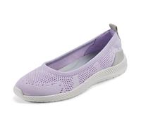 Easy Spirit Women's Glitz2 Ballet Flat, Lilac 531, 7 Narrow
