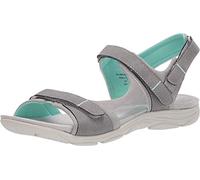 Easy Spirit Women's Lake3 Sport Sandal, Grey-mint, 10.5 Wide