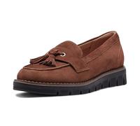 Easy Spirit Women's Loafer, Brown, 6.5 Wide