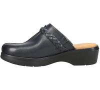 Easy Spirit Women's, Penelope Clog, Navy Leather, 10 Wide