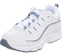 Easy Spirit Womens Romy Leather Walking Shoes, White 130, 6.5 UK