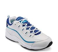Easy Spirit Women's Romy Sneaker, White 146/Blue, 8 UK