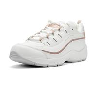 Easy Spirit Women's Romy44 Sneaker, White/Misty Rose, 6 UK